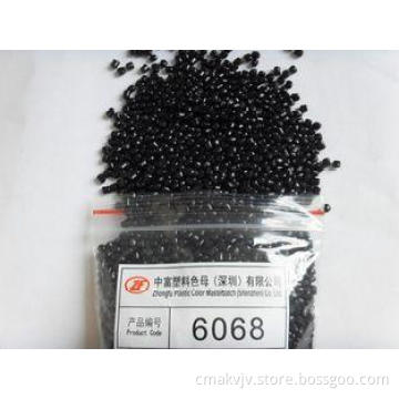 Virgin LLDPE 55% carbon black Filler Masterbatch 6068 for p